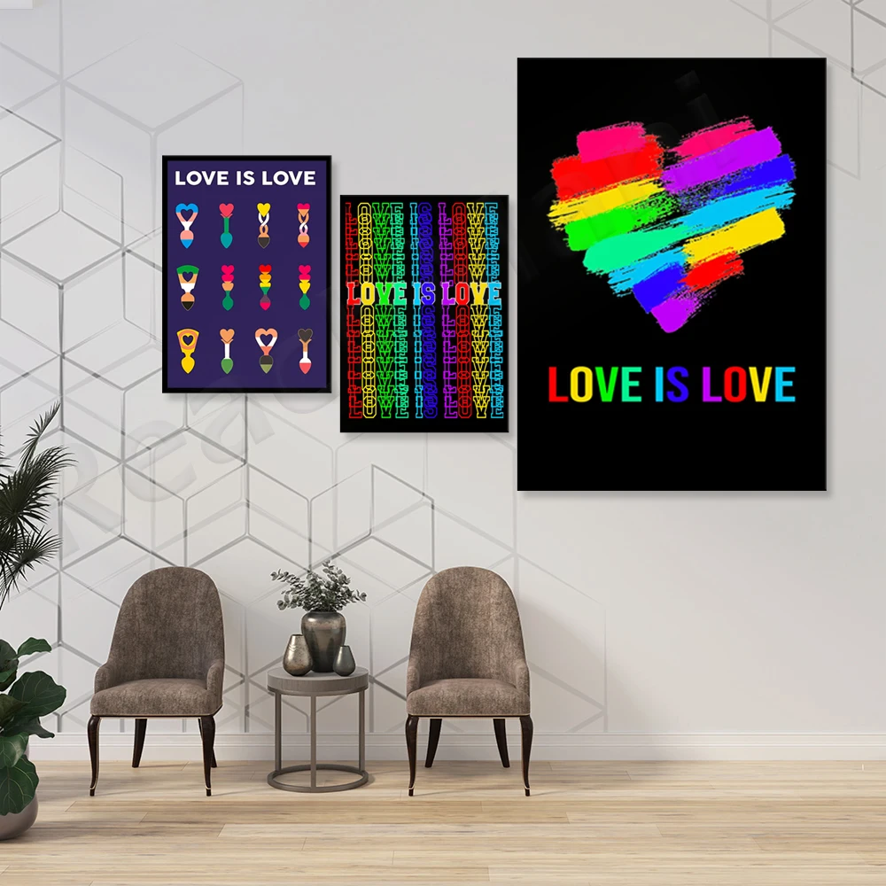 ملصق الحب هو الحب، ملصق إصدار الحياة السوداء، زخرفة حقوق الإنسان، الحب هو زخرفة الحب، ملصق مضاد للعنصرية، ملصق الشعار #4