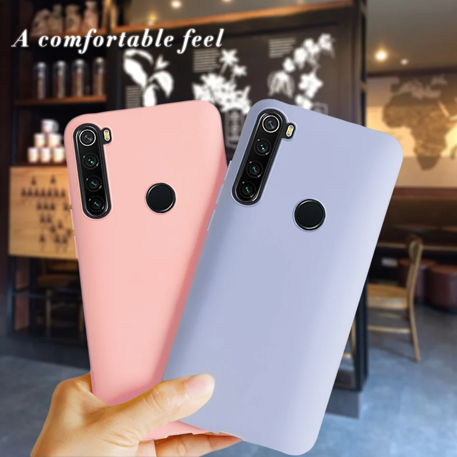 soft candy silicone case on for xiomi xiaomi redmi note 8 pro 8 T 8t redmi 8 8a note8 redmi8 phone case silicone tpu back cover