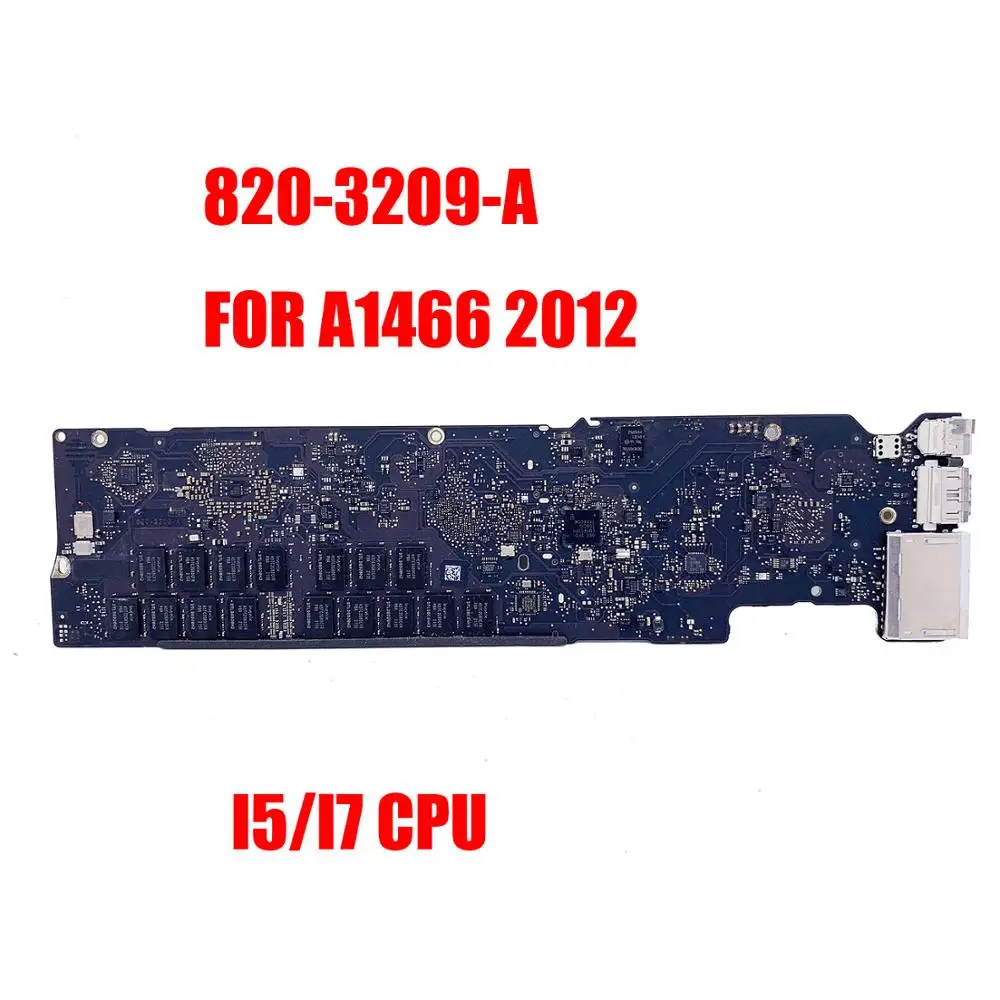 A1466 2012 820-3209-A Laptop Motherboard For  Macbook Air A1466 2012 Original Mainboard 4GB/8GB RAM I5/I7 CPU