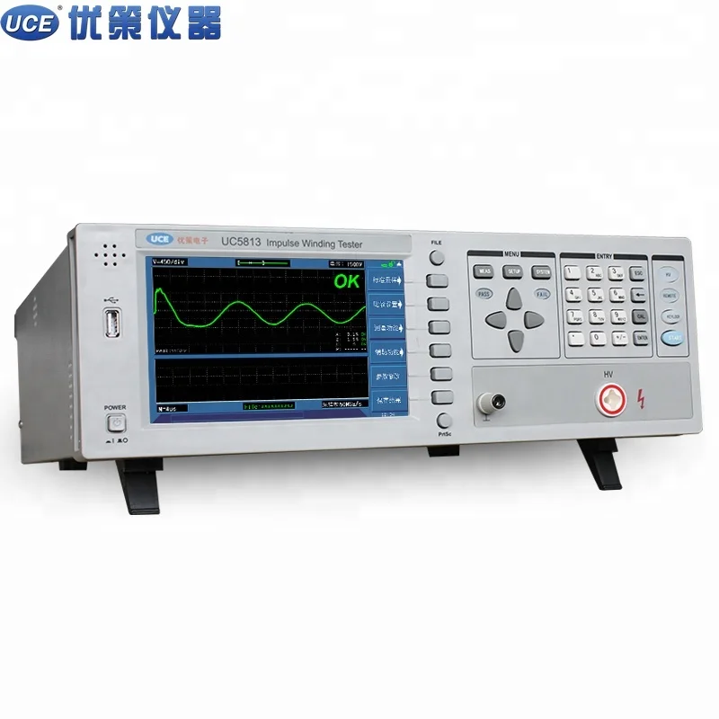 UCE UC5813 UC5813A Digital Pulse Coil Tester Transformer Inter-turn Insulation Test Voltage UC5815 UC5815A