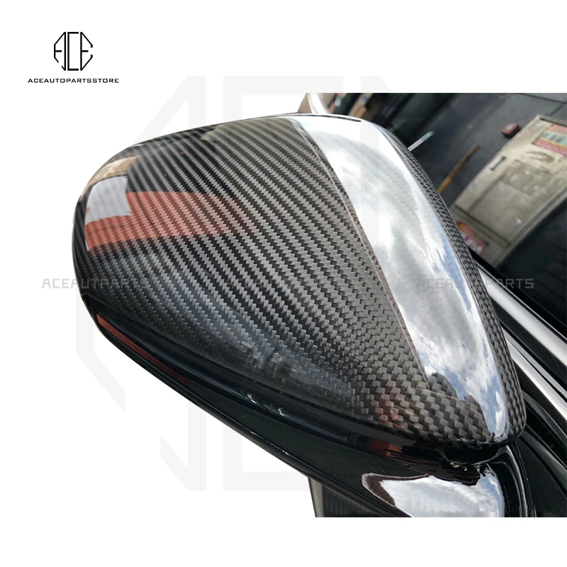 Suitable for porsche Carrera 911 992 Taycan modified carbon fiber dry carbon mirror housing rearview mirror cover body kit