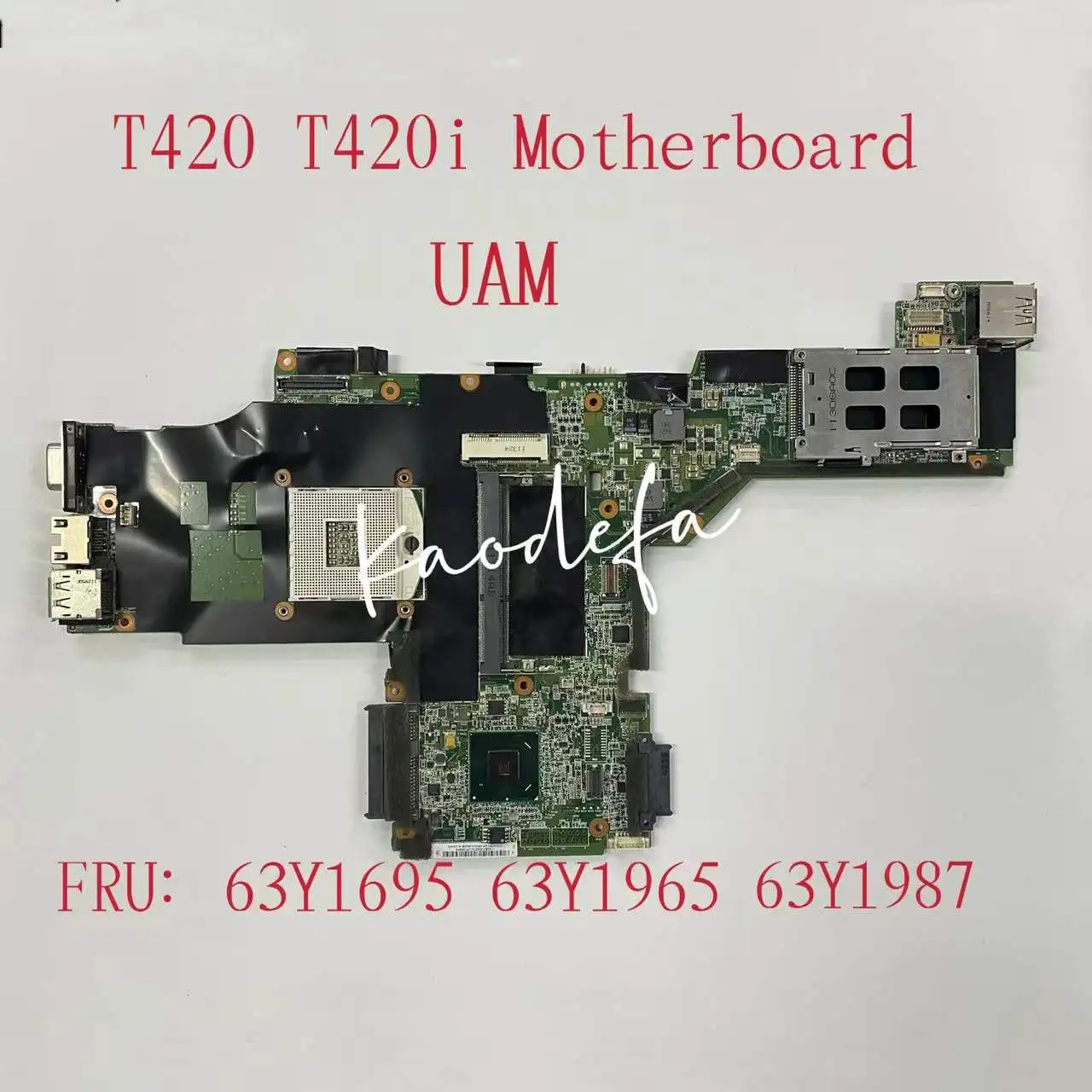 Placa base para portátil Lenovo Thinkpad T420, T420I, FRU 63Y1987, 63Y1695, 63Y1965, 04W1466, QM67, DDR3