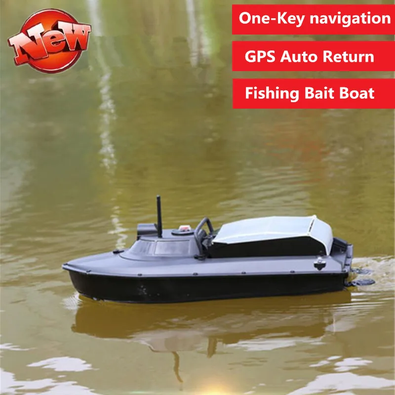 JABO 2BL Update RC Fishing Bait Boat GPS Auto Navigation ship Boat GPS Auto Return Intelligent Remote Control  Feeding Boat Toy