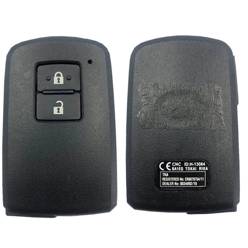 CN007170 Aftermarket 2 Button Smart Key For Toyota Rav4 2013+   BA1EQ P1 88 DST-AES Chip 433MHz 89904-42130 Keyless Go