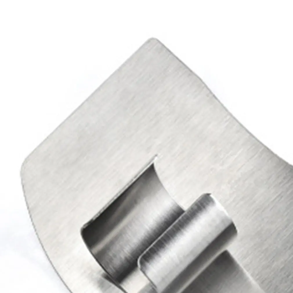 Stainless Steel Kitchen Tool Hand Finger Protector Knife Cut Slice Safe Guard Kitchen Accessories Garden Stickers