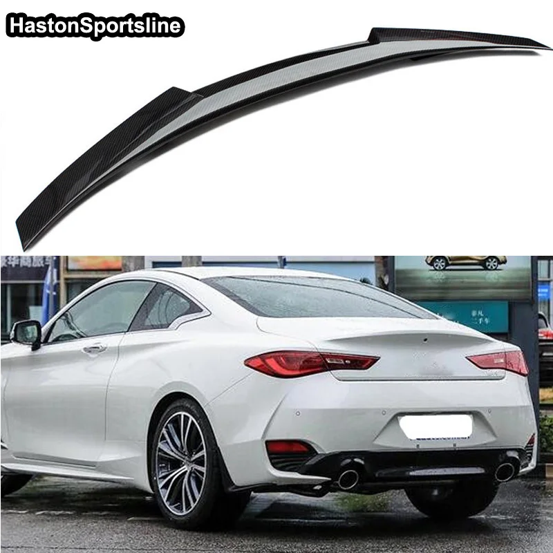 

Q60 M Style Carbon Fiber Rear Spoiler Wing for Infiniti Q60 2018~2019