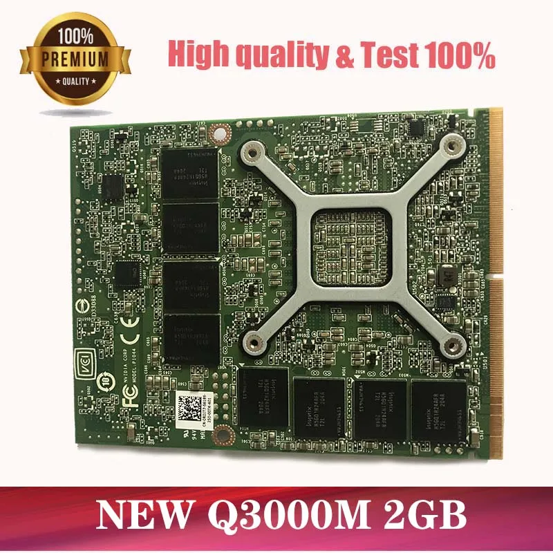 Quadro 3000M Q3000M Video Vga Graphic Card CN-0RDJT7 0RDJT7 MXM II For Laptop HP 8760W 8770W DELL M6600 M15X TEST 100%