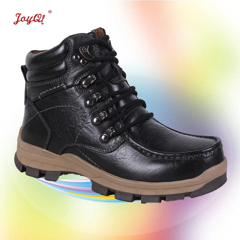 

snow winter men boots warm safety male cowboy boots shoes plus size 39-47 JOY-050