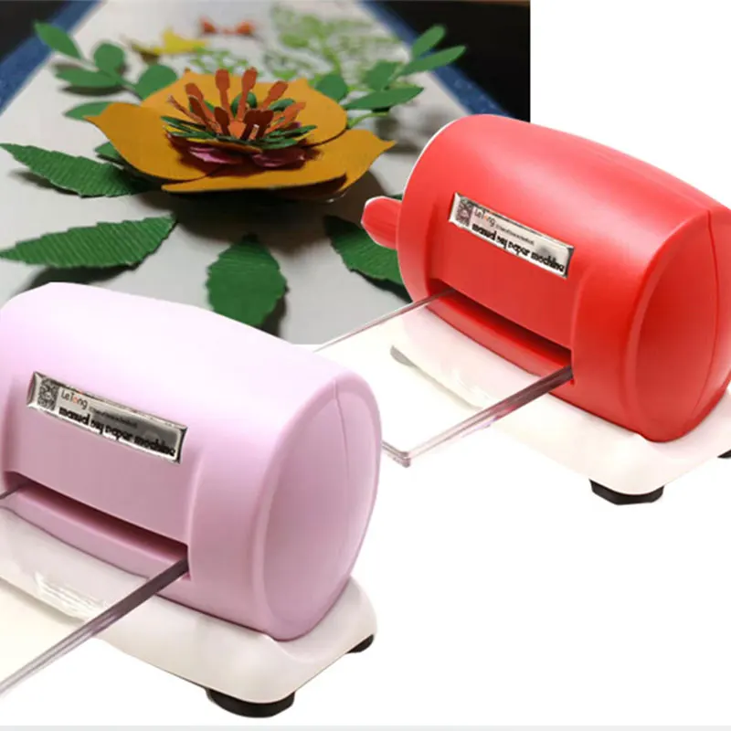 Plastic Paper Craft Die Cutting Machine, Creative Hand DIY Knurling Machine, Greeting Card Embossing Knife Die Cutting