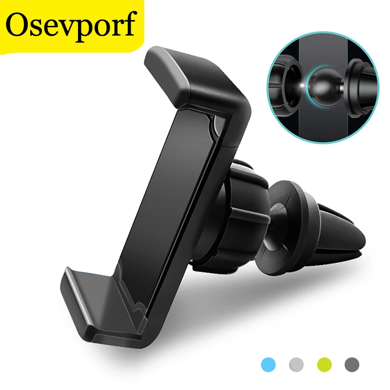 Soporte de coche para iPhone 13 12 11 X, soporte para teléfono en coche, montaje de ventilación de aire giratorio 360, soporte para teléfono móvil
