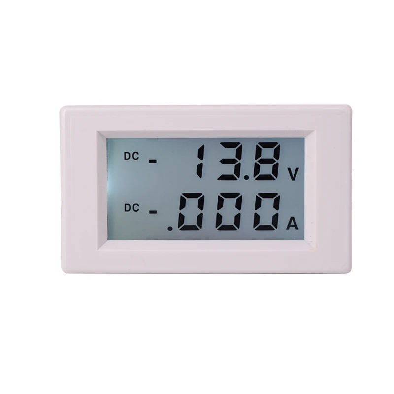 Positive and negative Voltage ammeter LCD digital display Charge and discharge Two-way measurement multimeter AC220V Supply