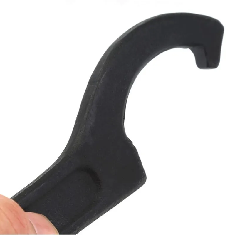 1pcs Nut Hook Spanner Half Round Wrench Water Meter Cover Bearing Repair Tool