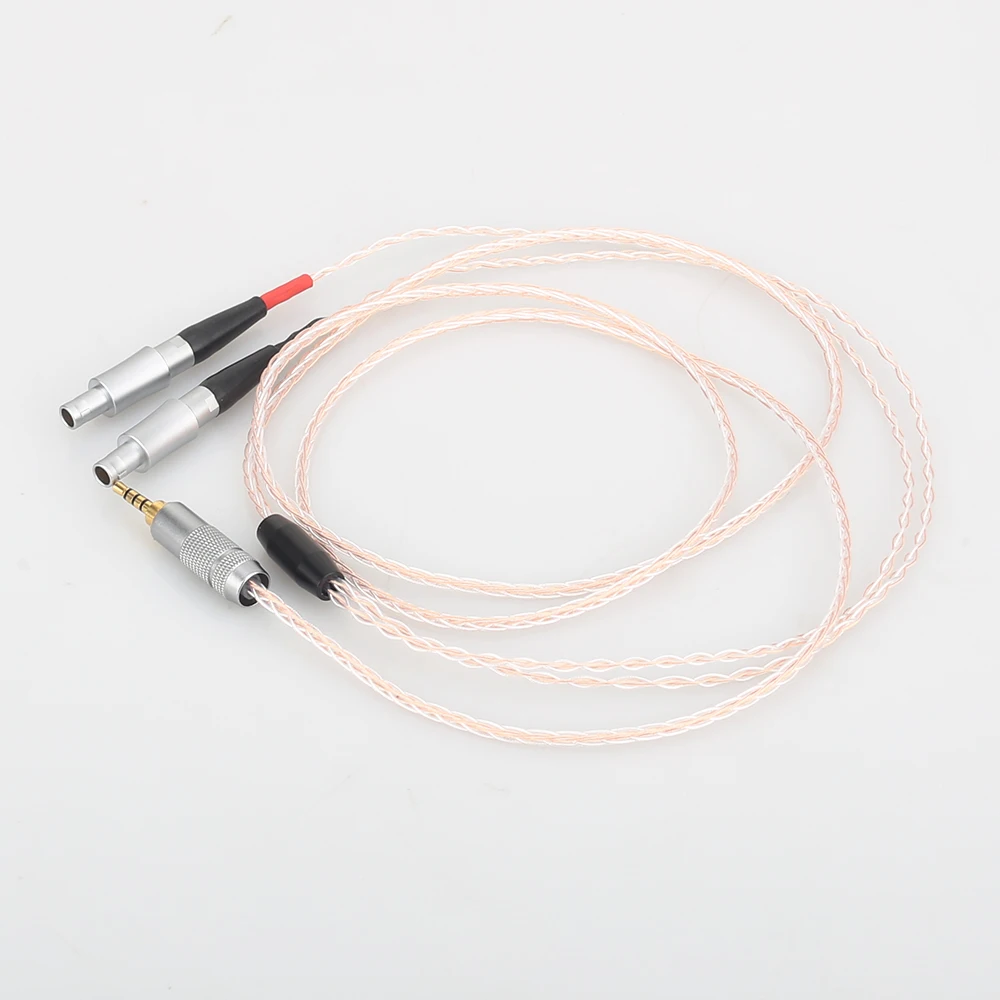 hifi-バランスヘッドフォンアップグレードケーブルシングル銅銀混合-25-35-44-ミリメートル-xlr-hd800-hd800s-hd820-用