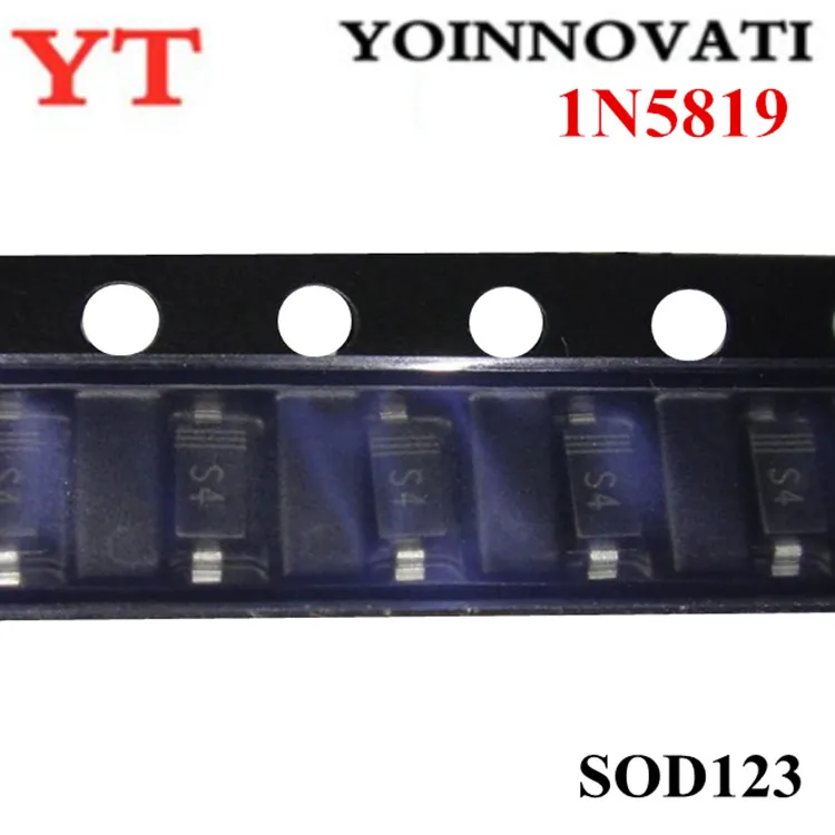 

100pcs/lot 1N5819 1N5819WS 0805 type is S4 B5819WS Best quality
