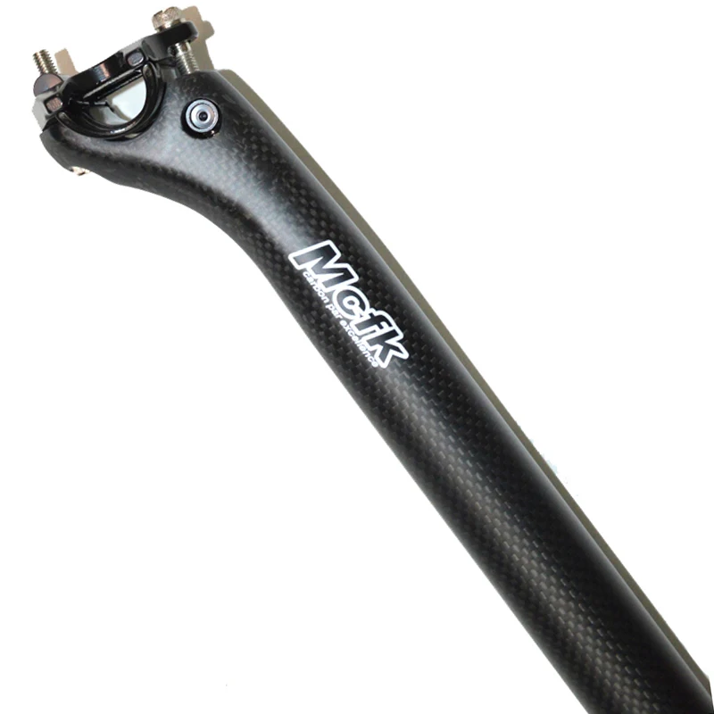 

MCFK Full Carbon Fiber Bicycle Seatpost MTB Road Bike Seat Post Bicycling Parts Matte 27.2/30.8 /31.6mm offset 25mm