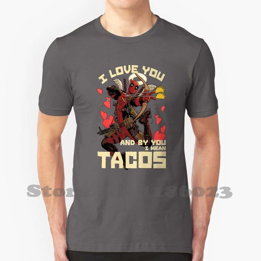 Lover Gifts Cupid Love For Tacos 100% Cotton T-Shirt Lover Cupid Love For Tacos Vintage Unicorn Allegro Bewakoof Barn Christmas