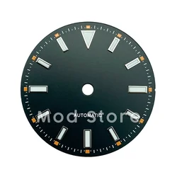 29mm Blue / Black Sterile Copper Watch Dial Milgauss Sun-Brushed No Date Fit DG2813 ETA2824 Miyota8215 Mov't Super Blue Luminous