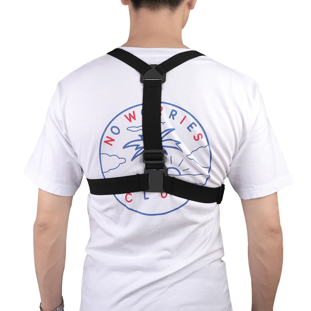 Universal Cell Phone Chest Mount Harness Strap Holder Mobile Phone Clip for Smartphone POV Video Outdoor GoPro SJCAM YI shooting