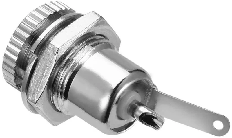 5 pçs/lote DC-099 30V 10A DC Power Jack Soquete Com Rosca Fêmea de Montagem Em Painel Conector Do Adaptador de 5.5 milímetros x 2.1 milímetros