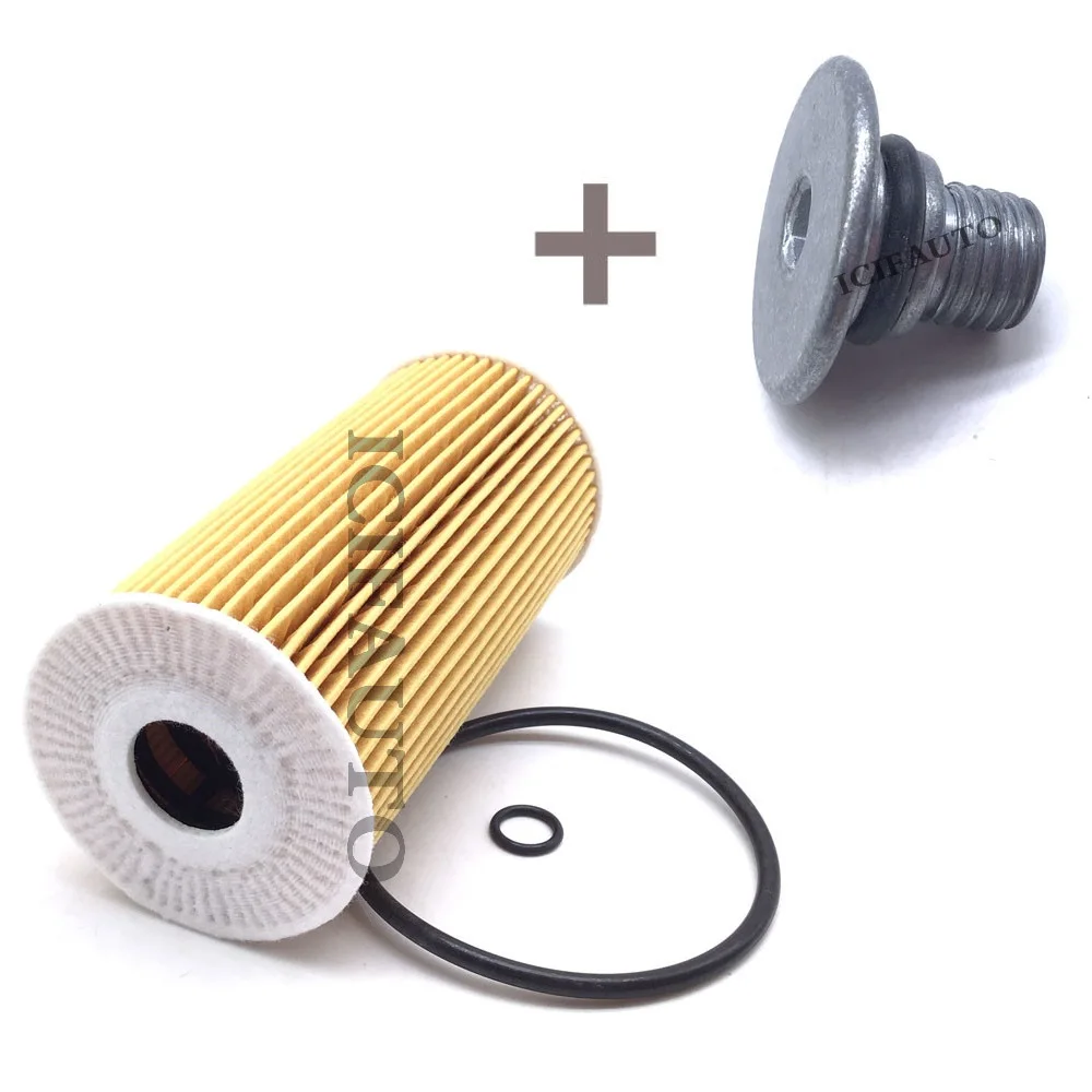 Oil filter With Screw For KIA SPORTAGE Sorento Hyundai IX35 Santa Fe Grand SantaFe 2.2L 26320-2F000 26320-2F100