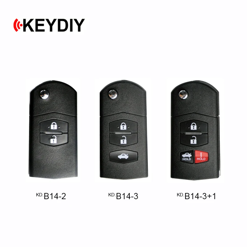 

KEYDIY KD B14-2 B14-3 B14-4 Remote KD900/KD200//URG200 Mini