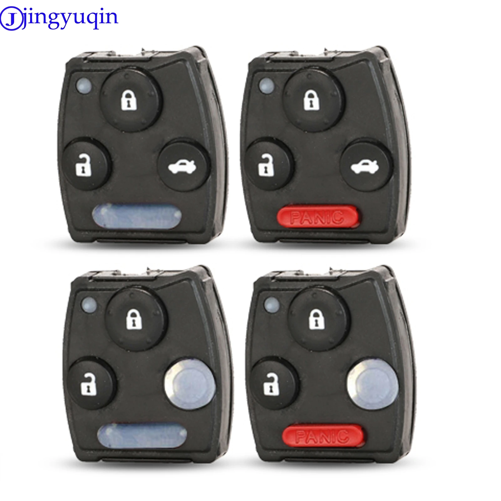 jingyuqin 2/34 Butotns With Buttons Pad Keyless Entry Remote Car Key Fob dla Honda Accord 2003 2004 2005 2006 2007