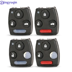 jingyuqin 2/34 Butotns With Buttons Pad Keyless Entry Remote Car Key Fob dla Honda Accord 2003 2004 2005 2006 2007