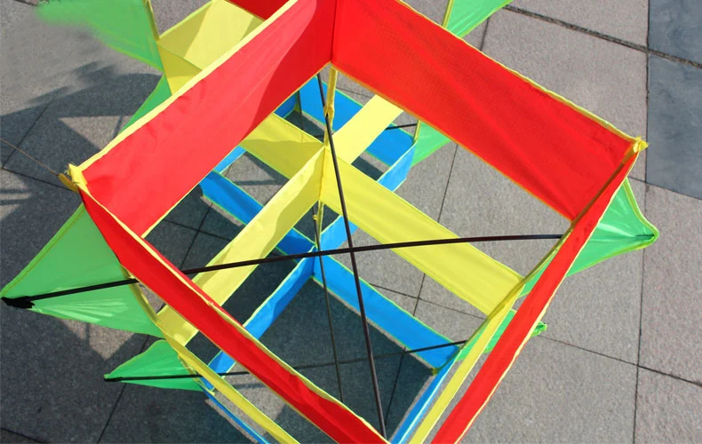 Cometa 3D gigante profesional de alta calidad con mango y línea, buen vuelo, novedad