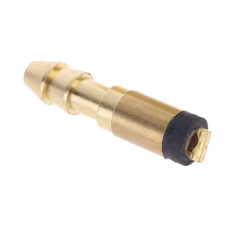 Tire Inflator Blow Gun Adapter Nozzle for standard pump Air Compressor Twist-On Type with Barb Connector