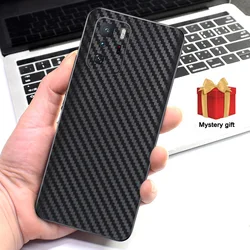 2026 New 3D Carbon Fiber Matte Film Back Film For Xiaomi 13 12 11 10 13 12 Pro Bling Rear Sticker Phone Protective Sticker Film