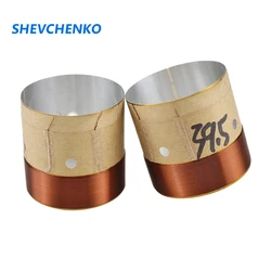 SHEVCHENKO 39.5mm Bass Voice Coil 6-8 OHM Aluminum 2 Layers Copper Wire Coil Repair 40 Core Woofer Speaker Parts 2pcs