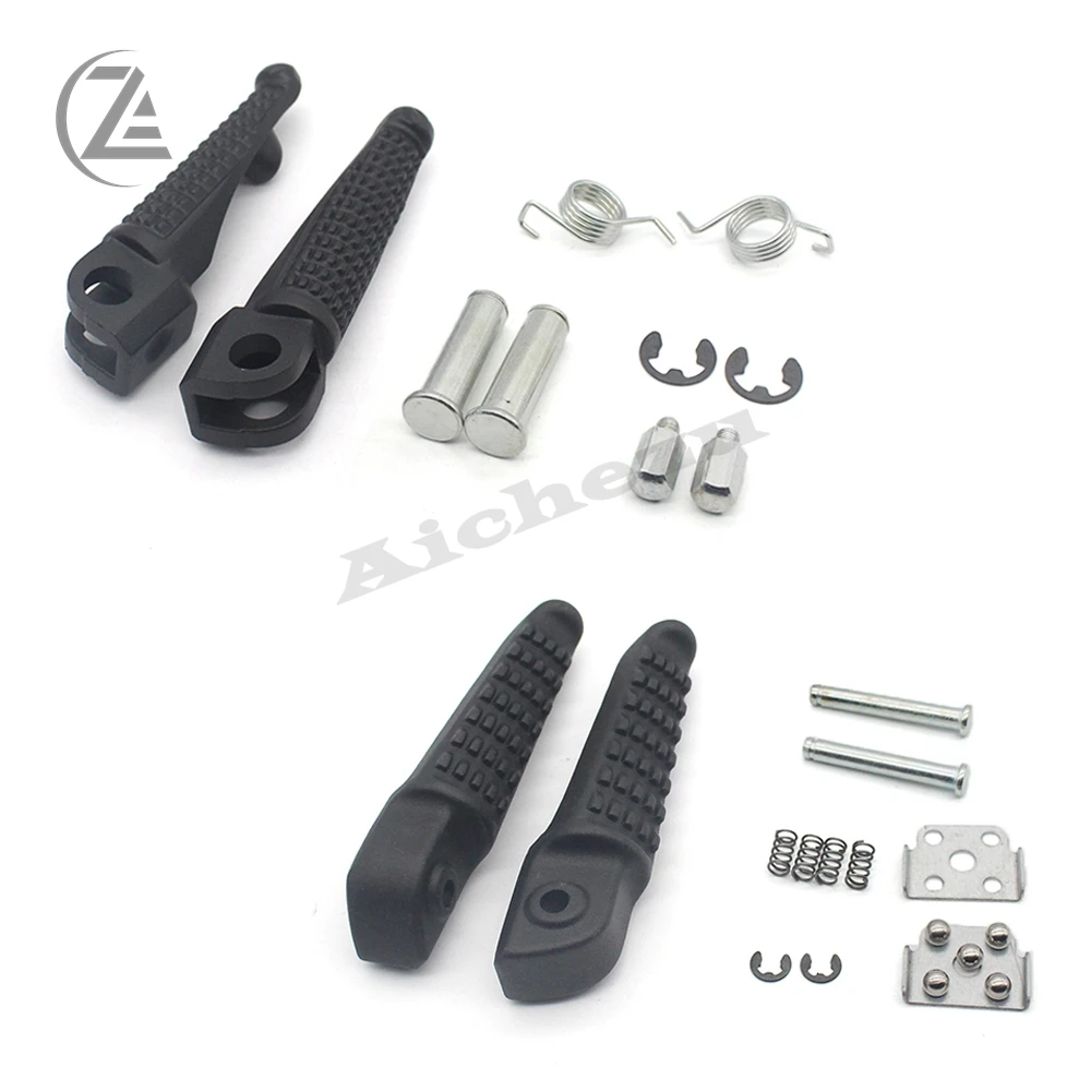 ACZ Motorcycle Front Rear Footrests Foot pegs For Kawasaki Ninja Z750 Z800 Z1000 SX ER6F ER6N ZX-6R 636 9R 10R 12R 14R