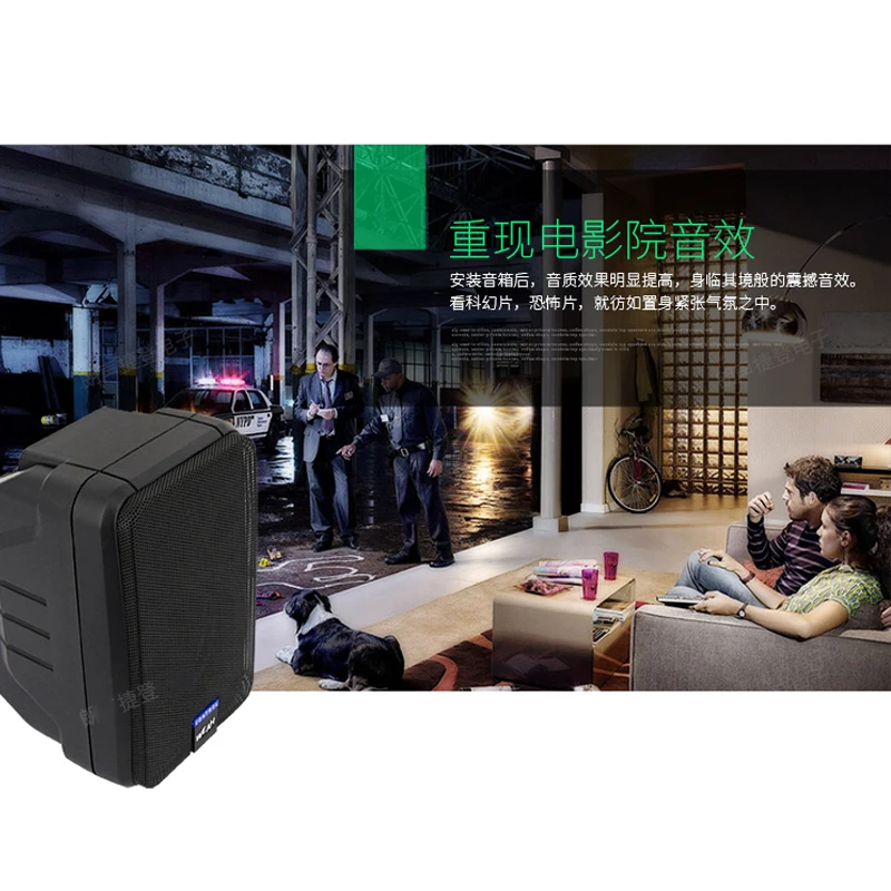 Altoparlante ad alta potenza da 4 pollici ad alta potenza da 100W febbre altoparlante passivo HIFI Monitor Home Theater Surround Conference Wall Audio 8Ohm