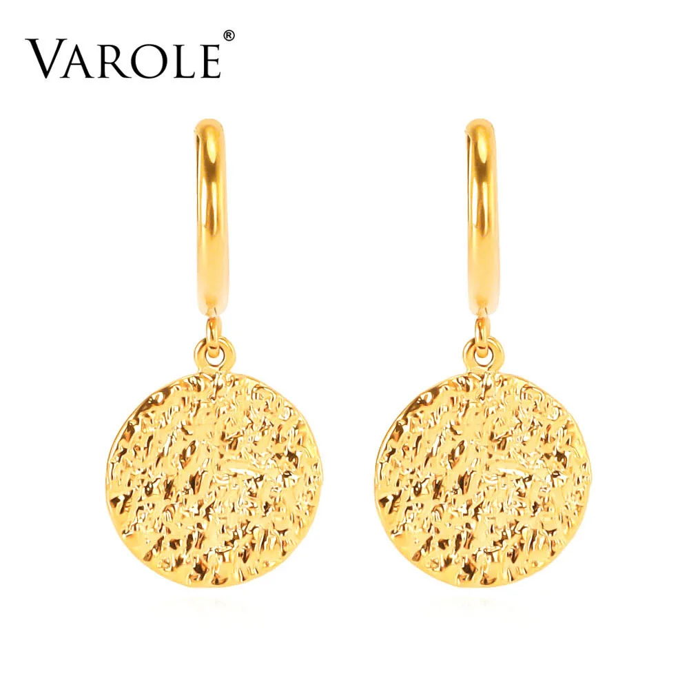

VAROLE Drop Earrings Statement Gold Color Long Dangle Earings For Women Fashion Jewelry Pendientes Mujer Moda