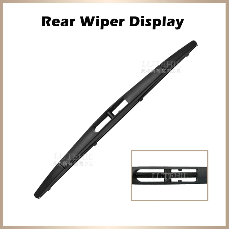 Wiper Front & Rear Wiper Blades Set Kit For Mazda 2 DE 2007-2014 2008 2009 2010 2011 Windscreen Windshield Window 24\