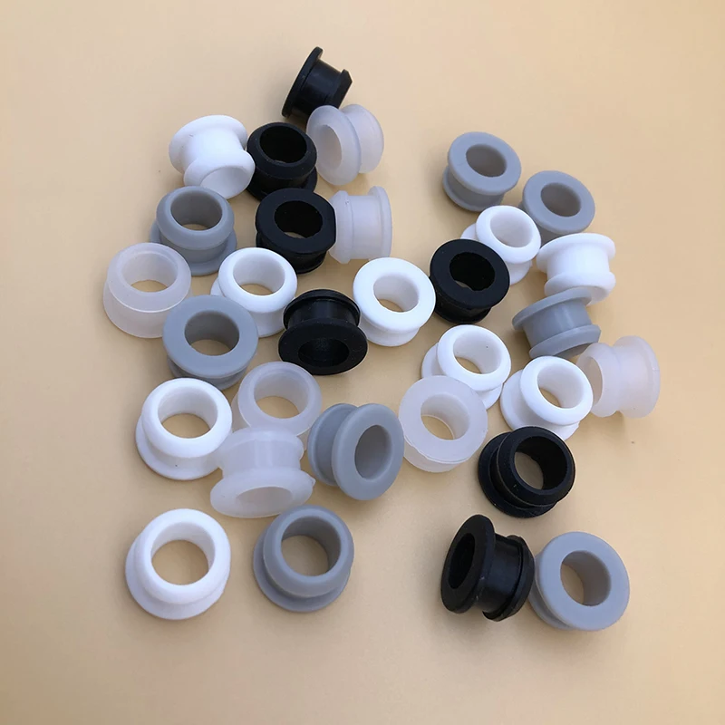 Rubber Grommet Two Sides High Temperature Gasket T type Plug