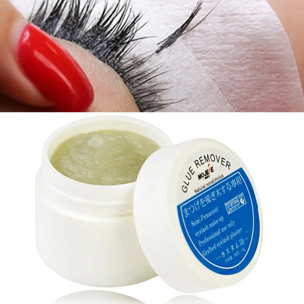 Removing False Eyelash Mini Plant Eye Lashes Make Up Remover Cream for Female