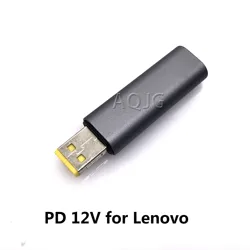USB Type C Adapter Converter for Lenovo Thinkpad 10 Helix 2 4X20E75066 TP00064A 12V 3A Laptop Charger Power Adapter Connector