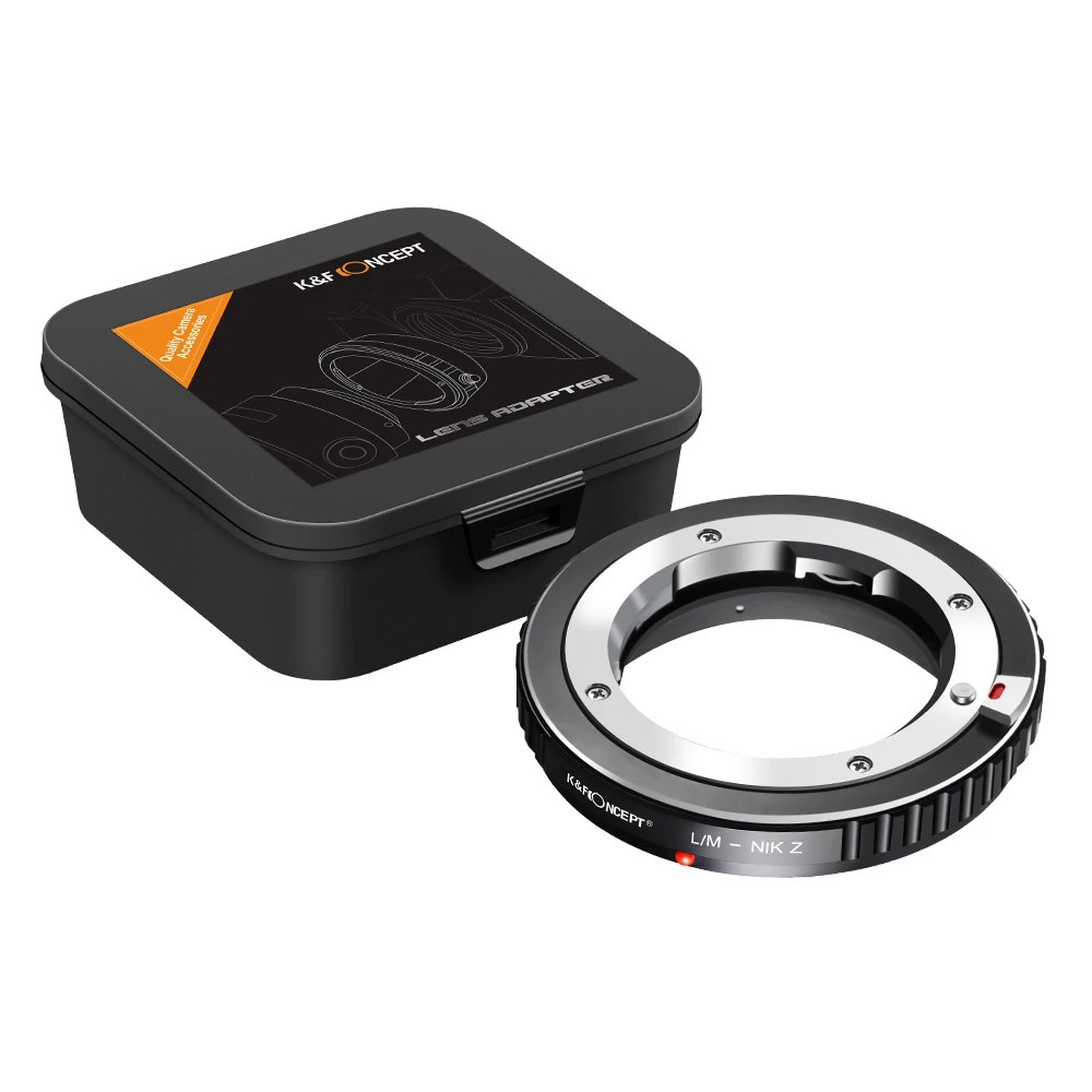 

K&F Concept Lens Mount Adapter L/M-Nikon Z for Leica M LM L/M Mount Lens to Nikon Z Mount Z6 Z7 Mirrorless Camera DSLR