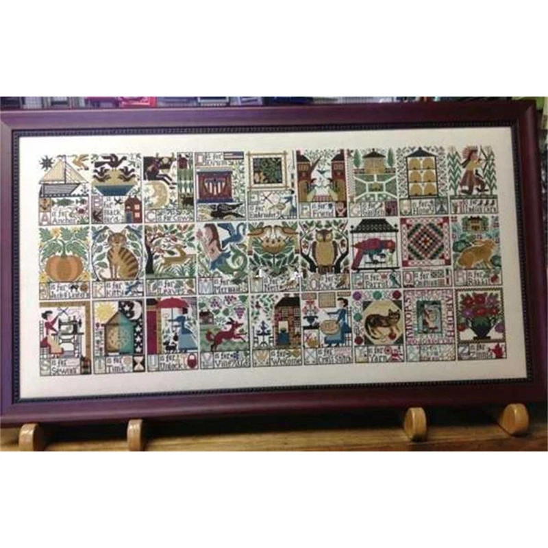 

ZZ4388 For Needlework Kit NOT PRINTED Cross Stich Painting Set Cross Stitch Kits Cross-stitch Embroidery Set Stitch Kits Life