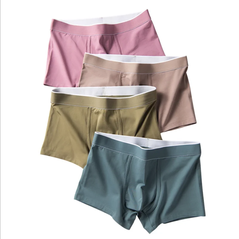 

3pcs Male Panties Modal Cotton Underwear Boxers Breathable Hight Quality Men's Underpants Comfortable Shorts XXXL