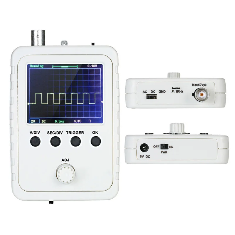 Shell Oscilloscope Production Kit DSO150 Electronic Teaching Training DIY Finished Set Fully Assembled DSO FNIRSI-150 15001K