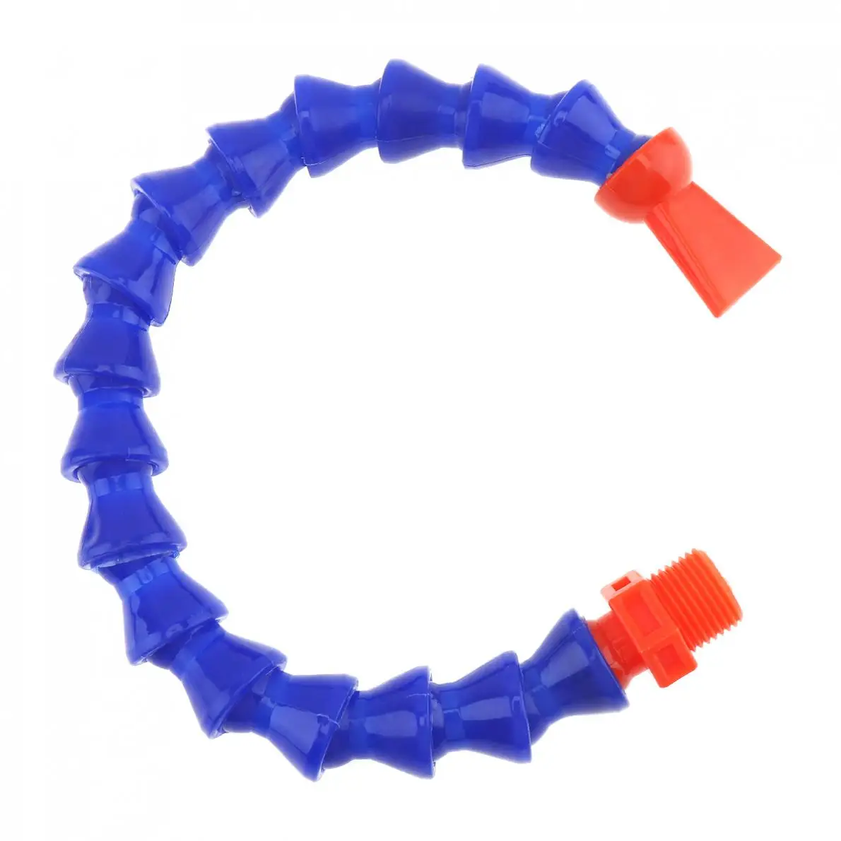 Tubo de resfriamento para óleo flexível, tubo de plástico com bico de cabeça plana para máquina cnc/fresadora/torno de 1/4 m