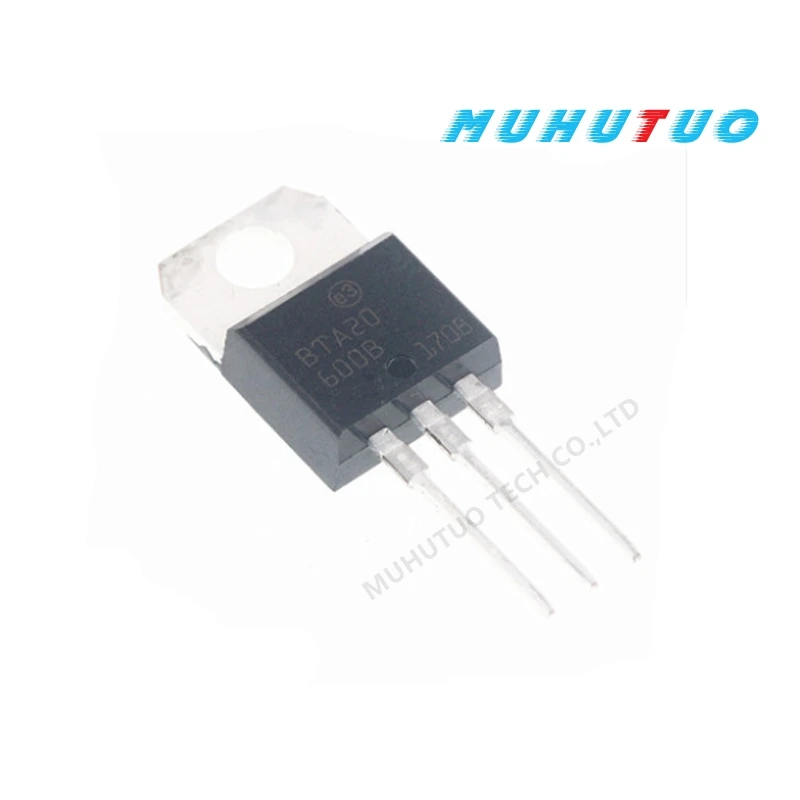 10PCS BTA20-600B  TO-220 20A 600V  In Stock