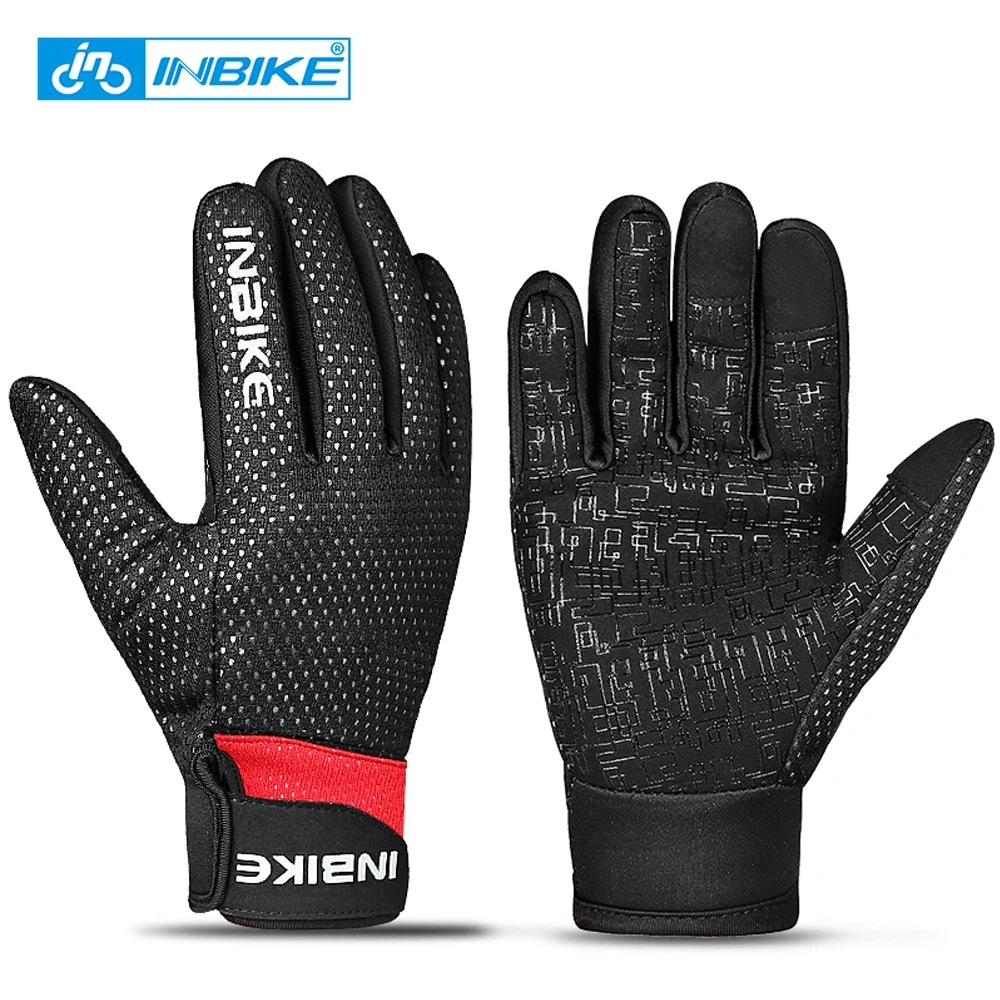 2020 Winter New Outdoor Riding Gloves Motorcycle Bicycle Full Finger Gloves Warm Ski Travel Non-slip Touch Screen Gloves