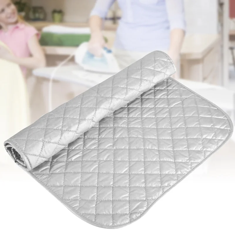 Large Size Ironing Mat Laundry Pad Washer Dryer Cover Board Heat Resistant Blanket Mesh Press Clothes Protect Protector