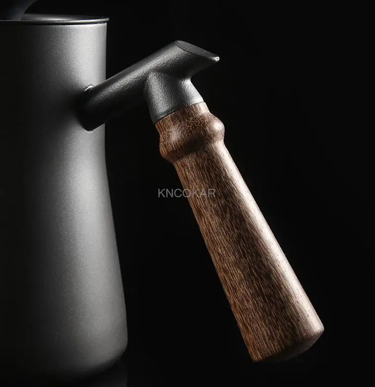 Rvs Temperatuurregeling Pot Met Lange Mond En Opknoping Oren En Fijne Mond, Huishoudelijke Drip Soort Accessoires, koffie