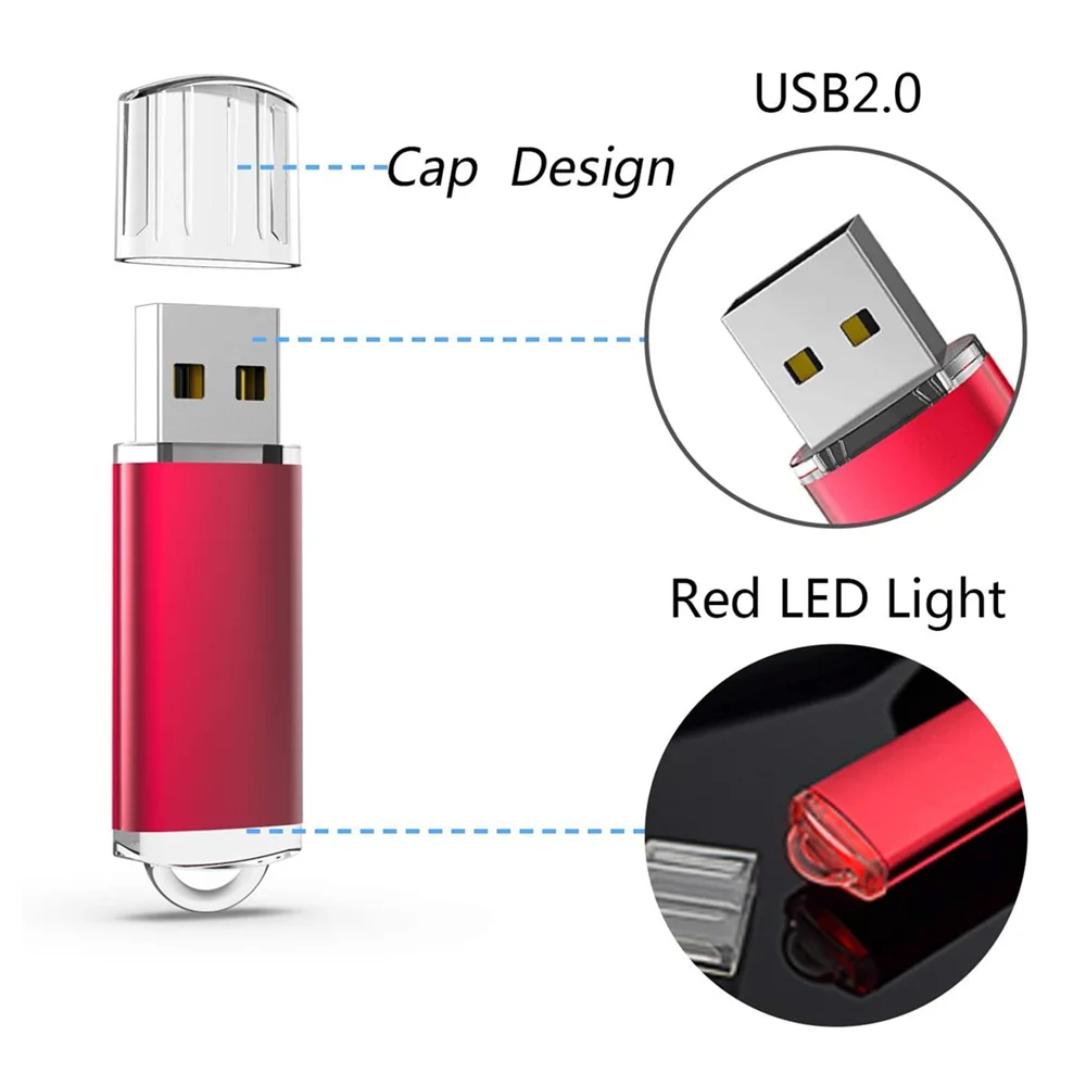 BiNFUL In-board 128GB Metal USB Flash Drive U Disk Memory Stick Pendrive 64GB 16GB 8GB 4GB Flash Drive Usb 2.0 Memory Stick