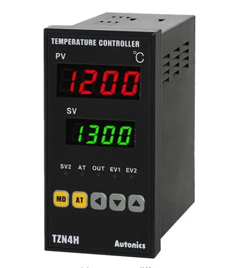 

TZN4H-A4R PID Temp Control, W48xH96mm, Digital, Relay Output, 2 Alarm Outputs, PV Retransmission,100-240 VAC