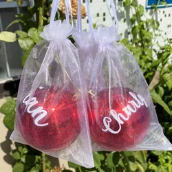 Personalized Christmas Balls With Name Custom Christmas ball